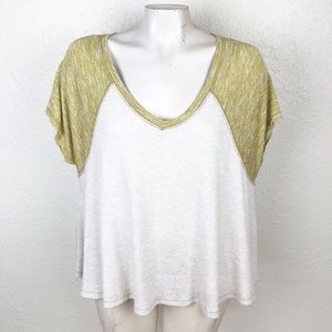 Free People Baseball Tee